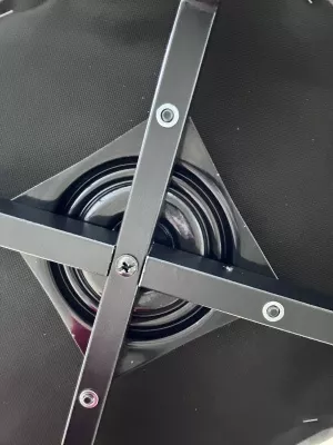 Стул CASA, 360 град. поворот. B5 Капучино, велюр / черный каркас,М-City