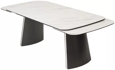 Стол ВАЛЬДЕМАР (VALDEMAR) 180 цвет KL-99 итальянская керамика, стекло/ Темно-серый/Kl-99, ®DISAUR