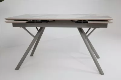 Стол ЛИБЕРТИ 180 Pandora, керамика / Латте каркас М-City