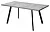 Стол BRICK M 120 Бетон Портленд/ Черный М-City