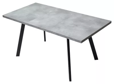 Стол BRICK M 120 Бетон Портленд/ Черный М-City