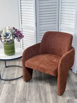 Кресло КУБ (CUBE) цвет OTE SEA-500 Бронзовый,ткань/каркас металл в обивке, ®DISAUR