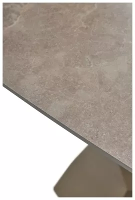 Стол ALATRI 120 MATT LATTE STONE SOLID CERAMIC / TAUPE, ®DISAUR