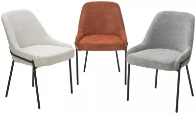 Стул GAVI Garna-157 светло-бежевый, ткань / черный каркас, ®DISAUR