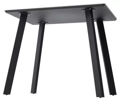 Стол ТИК ТАК 90 цвет PANDORA LIGHT Пандора, керамика / Черный каркас