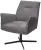 Кресло БЕЛФАСТ (BELFAST) 360 град. XD841-16 Серый, букле/ GINO-457 Серый, ткань/ Черный, ®DISAUR