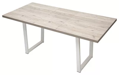 Стол ЛОФТ 160 Дуб Анкона/ Белый М-City