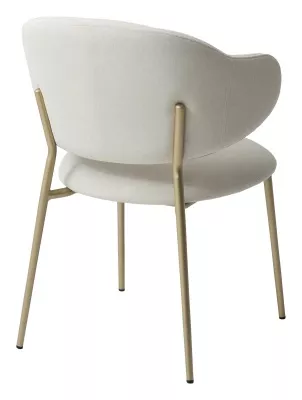 Стул SIENA MOHAIR-103 светлый латте, ткань / шампань, ®DISAUR