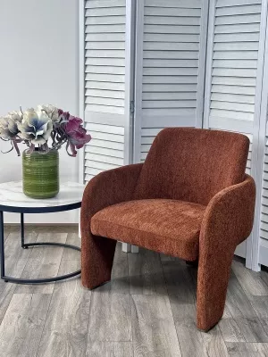 Кресло КУБ (CUBE) цвет OTE SEA-500 Бронзовый,ткань/каркас металл в обивке, ®DISAUR