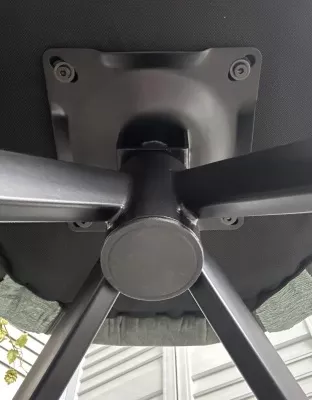 Стул БЕРРИС  (BERRIES) 360 град., Зеленый Loris-39 /тем-зеленый 7525-156, велюр/ черн каркас, DISAUR