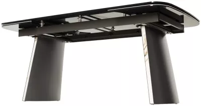 Стол VALDEMAR 180 KL-188 итальянская керамика, стекло/ каркас темно-серый/Kl-188, ®DISAUR