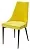 Стул NEPAL-P ЖЕЛТЫЙ #H19, велюр/ черный каркас М-City