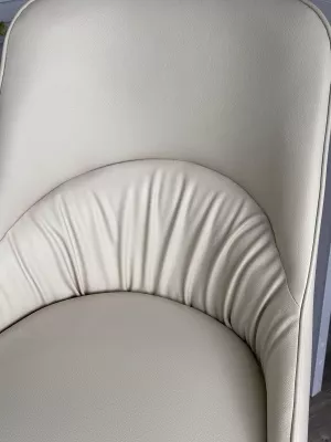 Стул ABRIOLA Milk T1-02, PU / шампань, ®DISAUR