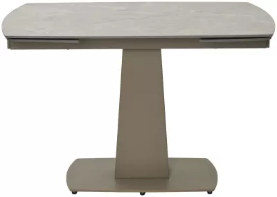 Стол BALDE 120 MATT LATTE STONE SOLID CERAMIC/ TAUPE, ®DISAUR