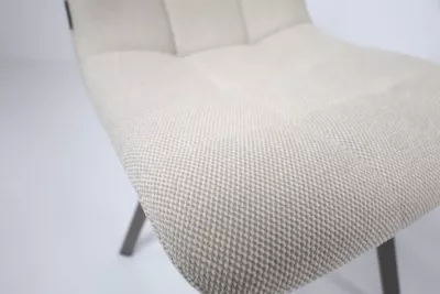 Стул CHILLI SQUARE 355А-02, ткань/ латте каркас М-City