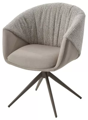 Стул ГИССЕН (GISSEN) 360 град., цвет ЛАТТЕ RIELY-111 / V885-3, ткань / ЛАТТЕ, ®DISAUR