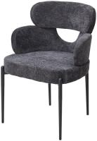 Стул VALTER RAVEN18 Серый, ткань / Черный каркас, ®DISAUR