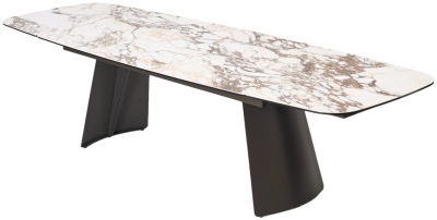 Стол ODIN 200 TL-312, испанская керамика / темно-серый каркас, ®DISAUR