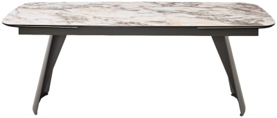 Стол ODIN 200 TL-312, испанская керамика / темно-серый каркас, ®DISAUR