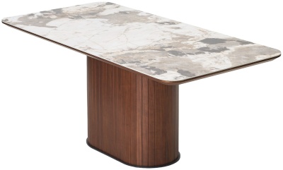 Стол LONOS 180 цвет CA035, керамика / Орех, ®DISAUR